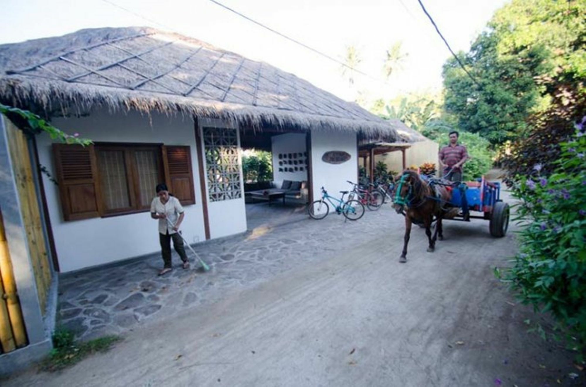 Si Pitung Village Gili Air Extérieur photo